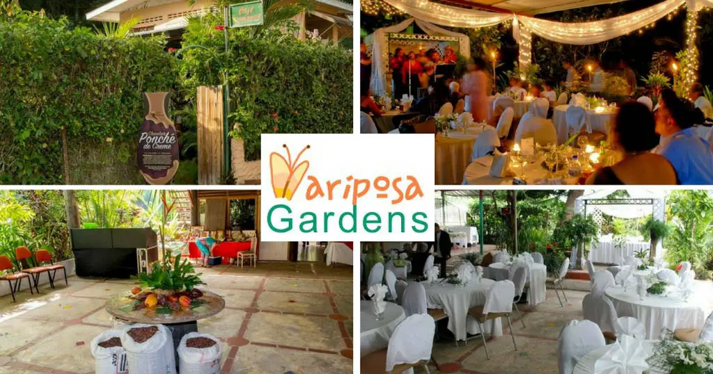 Cafe Mariposa and Mariposa Gardens, Lopinot, Trinidad