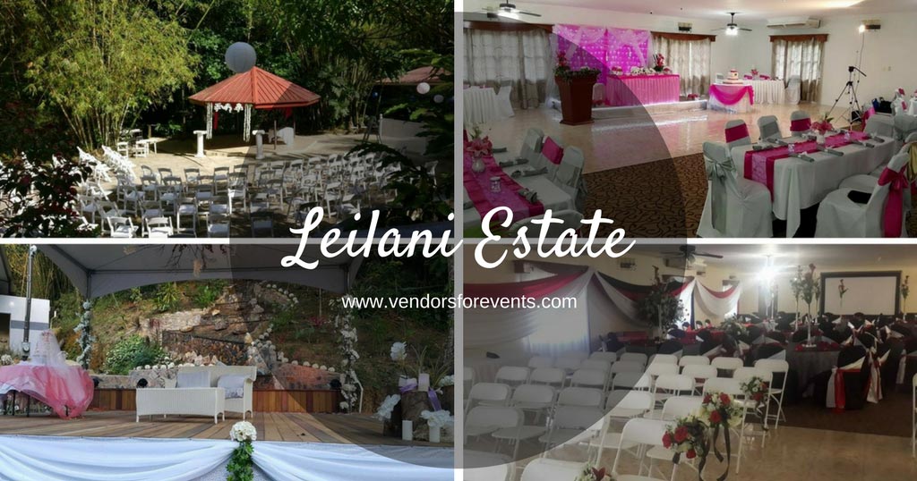 Leilani Estate, Maracas Valley Trinidad Wedding & Event Venue